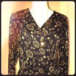 NWT Papermoon Faux Wrap Dress